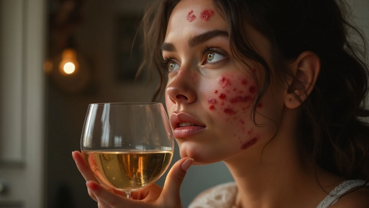 Alkohol a pleť: Jak pití alkoholu ovlivňuje zdraví vaší pokožky