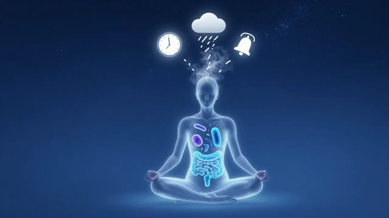 Stres se rozptýlí, zatímco mikrobiom v těle klidně kvete.