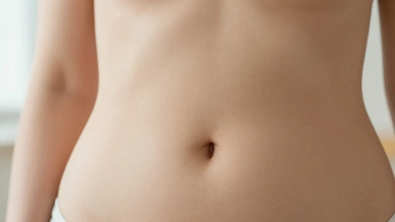 Co jsou chloupky na břiše a jak se jimi zbavit? Kompletní průvodce