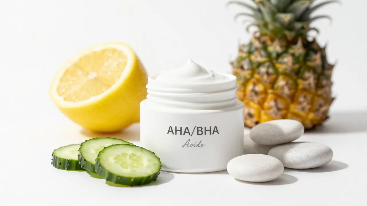 Bezpečné kombinace ingrediencí k retinolu, jako jsou ceramidy