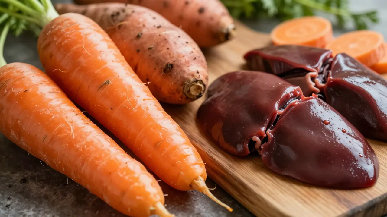 V čem je nejvíce vitamínu A? Kompletní přehled potravin a tipy pro zdraví