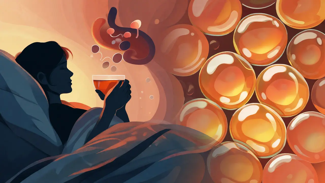 Ilustrace spojující zdravý životní styl a hydrataci pleti.